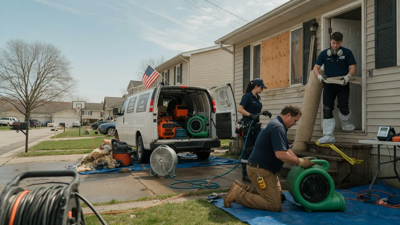 Water Damage Restoration in Biscoe, AR near me